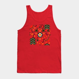 Scandinavian Xmas Tile Tank Top